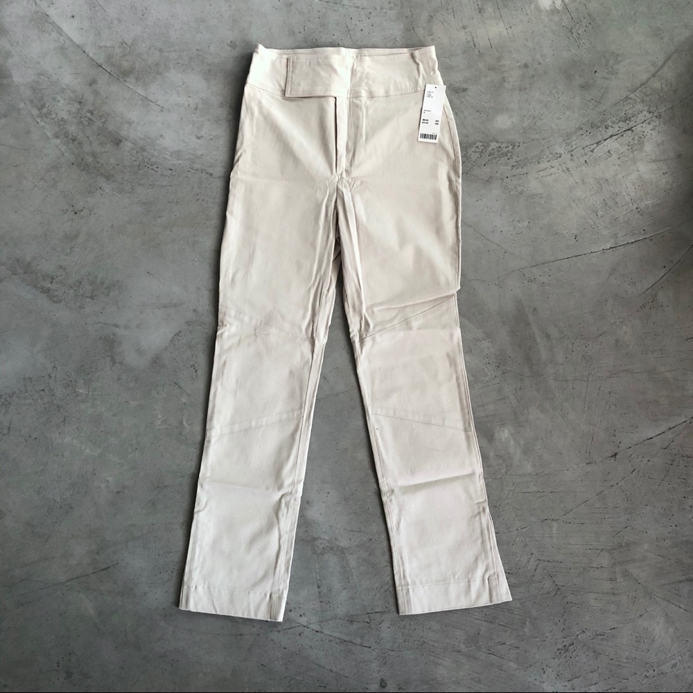 UO dawn slim high waisted cropped trouser pant - Picture 2 of 8